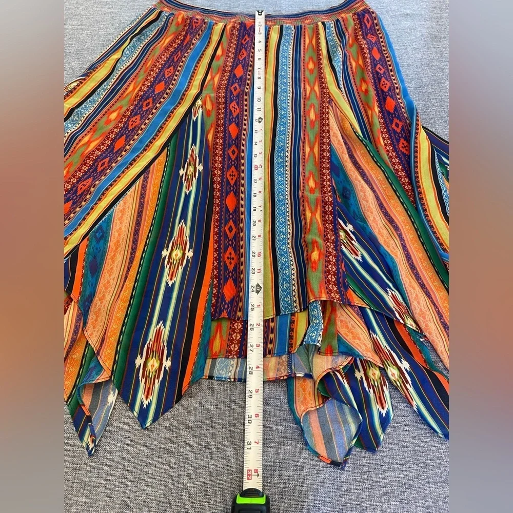 Soft Surroundings Fantasia Carnival Handkerchief Skirt. Size extra large. Fun! - Picture 4 of 7